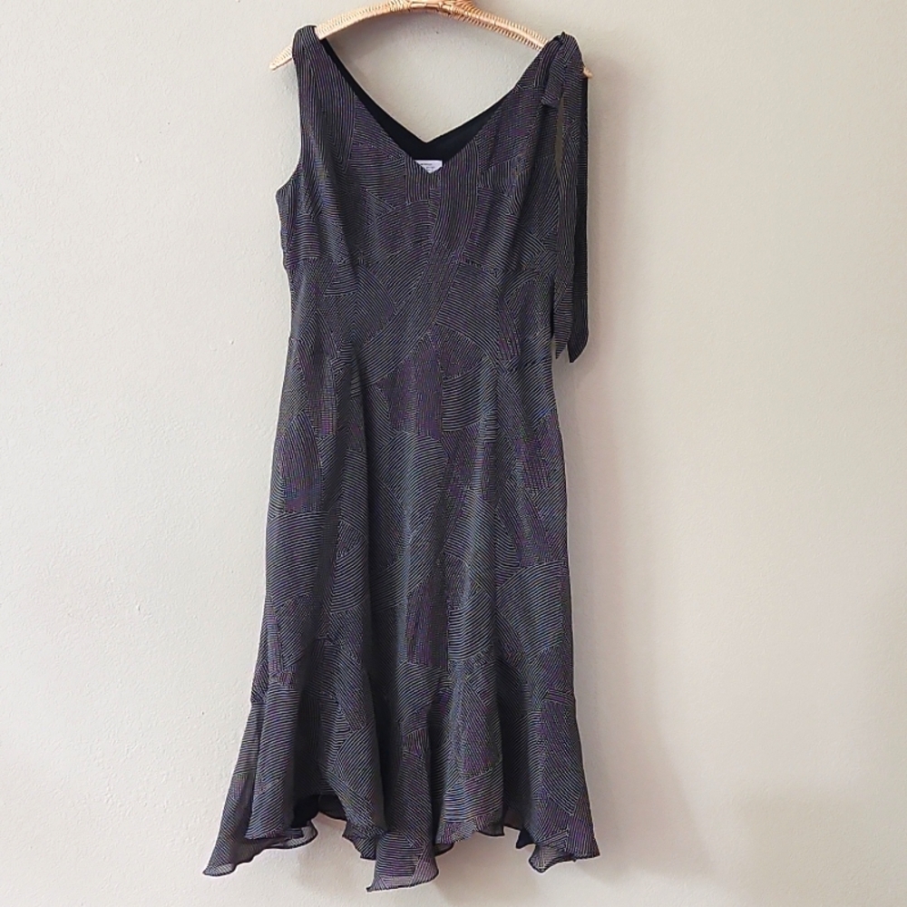 LOFT black and white dress